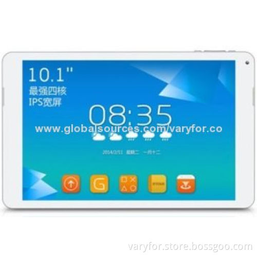 10.1-inch Android 4.4 RK3188 Quad Core 1.6GHz Tablet PC, Dual Camera Bluetooth Wi-Fi 7000mAh Battery